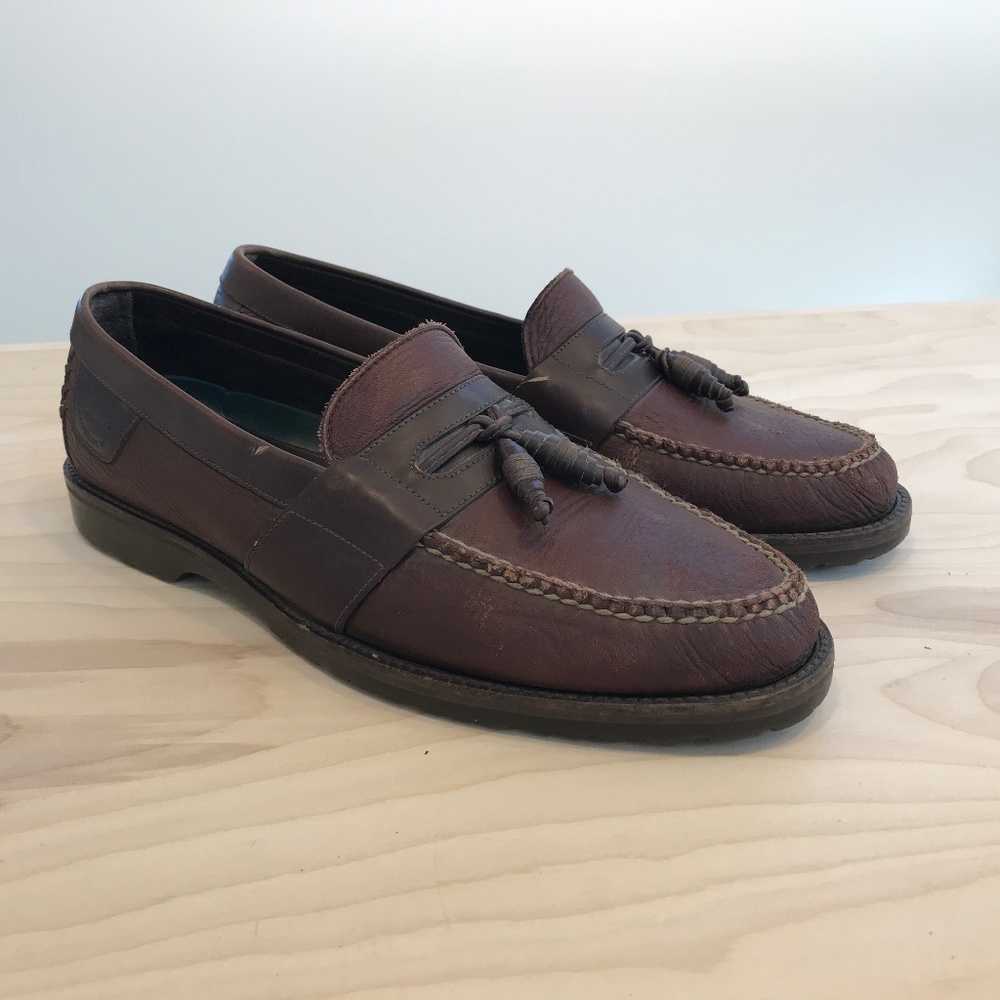 Men’s Leather Tassled Loafers